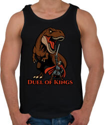 printfashion Duel of Kings - Férfi atléta - Fekete (17595657)