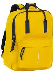 NEW REBELS Mart sárga-fekete 13"-os laptoptartós két fogós hátizsák 51.119507 - minosegitaska