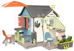 Smoby Căsuță cu magazin și restaurant sub lampă Chef House Life Smoby exyensibilă cu set meteorologic (SM810256-X) Casuta pentru copii