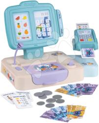 Smoby Pénztárgép Stitch Cash Register Smoby nyitható kasszafiókkal és bankkártya-terminállal 26 kiegészítő (SM350119)