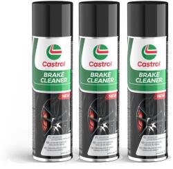 CASTROL 3бр x 500мл Обезмаслител castrol brake cleaner (160a47-3)