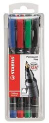 STABILO Alkoholos marker STABILO 842 F 4 darabos (842/4) - robbitairodaszer