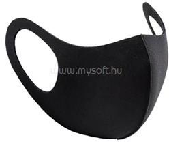 Alcor 3D Spandex mosható maszk - Fekete (ALC3DS) (ALC3DS)