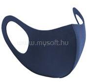 Alcor 3D Spandex mosható gyerekmaszk 6-12 éves korig - Királykék (ALC3DSKDKBLUE) (ALC3DSKDKBLUE)