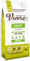 Vivere Adult Medium Kacsa alacsony gabonatartalmú kutyatáp - 12 kg kiszerelés