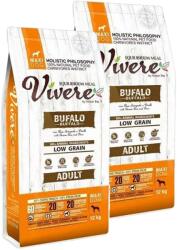Vivere Adult Maxi Bivaly alacsony gabonatartalmú kutyatáp - 2 x 12 kg kiszerelés