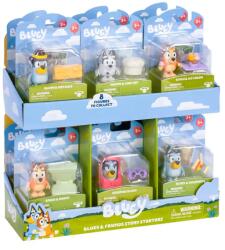 Moose Bluey: Seturi de jucării colecționabile Bluey și prietenii 1buc (BLU18040) Figurina