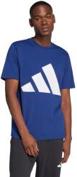 adidas Sportswear adidas Sportswear, Kerek nyakú póló logóval, Fehér, Sötétkék, M (JE8940-M)