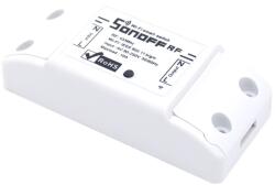 SONOFF Vezeték nélküli/rádió relé, 433 Mhz, 10A (Sonoff RF)
