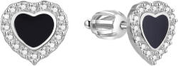 Beneto Ezüst szív fülbevalók AGUP1624S