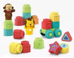Man Yuk Toys Puha bébi építőkocka készlet, 31 db-os (6135) - jateknet