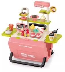 Man Yuk Toys Cukrászda játékszett bőröndben, 45 db-os (668-162)