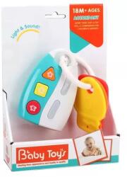 Man Yuk Toys Az első kulcsom - zenélő, világító bébijáték, 12 cm (8604-2) - jateknet