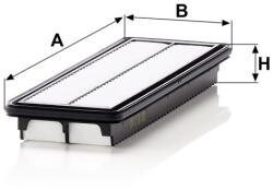 Mann-filter Levegőszűrő Mann Filter C 36 020 (C36020)