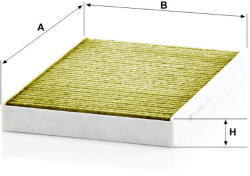 Mann-filter Utastér - Kabin szűrő Mann Filter FP 2742 (FP2742)