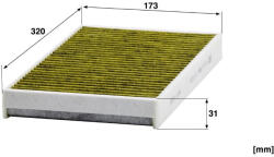 Mann-filter Utastér - Kabin szűrő Mann Filter FP 3139 (FP3139)