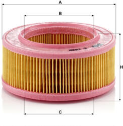 Mann-filter Levegőszűrő Mann Filter C 1530 (C1530)