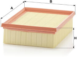 Mann-filter Levegőszűrő Mann Filter C 2192 (C2192)