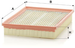 Mann-filter Levegőszűrő Mann Filter C 30 170 (C30170)