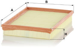 Mann-filter Levegőszűrő Mann Filter C 2880 (C2880)