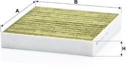 Mann-filter Utastér - Kabin szűrő Mann Filter FP 2559 (FP2559)