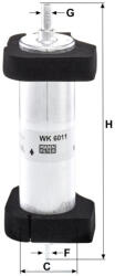 Mann-filter Üzemanyagszűrő Mann Filter WK 6011 (WK6011)