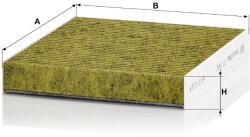 Mann-filter Utastér - Kabin szűrő Mann Filter FP 2442 (FP2442)