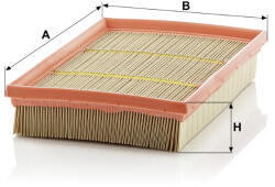 Mann-filter Levegőszűrő Mann Filter C 2589 (C2589)
