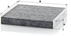 Mann-filter Utastér - Kabin szűrő Mann Filter CUK 2245 (CUK2245)