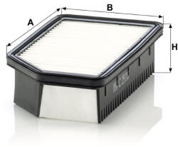 Mann-filter Levegőszűrő Mann Filter C 25 013 (C25013)