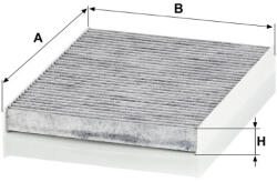 Mann-filter Utastér - Kabin szűrő Mann Filter CUK 2422 (CUK2422)