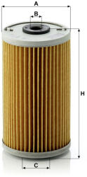 Mann-filter Olajszűrő Mann Filter H 614 x (H614x)