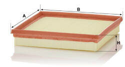 Mann-filter Levegőszűrő Mann Filter C 22 038 (C22038)