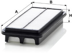 Mann-filter Levegőszűrő Mann Filter C 2617 (C2617)