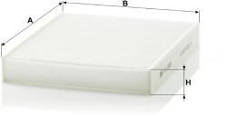 Mann-filter Utastér - Kabin szűrő Mann Filter CU 2559 (CU2559)