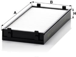 Mann-filter Utastér - Kabin szűrő Mann Filter CU 2941-2 (CU2941-2)