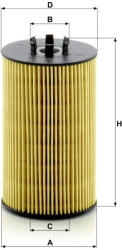 Mann-filter Olajszűrő Mann Filter HU 8012 z (HU8012z)