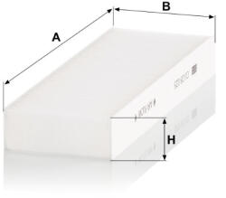 Mann-filter Utastér - Kabin szűrő Mann Filter CU 26 025-2 (CU26025-2)