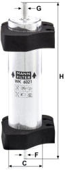 Mann-filter Üzemanyagszűrő Mann Filter WK 6021 (WK6021)