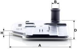 Mann-filter Automata váltó szűrő Mann Filter H 27 001 (H27001)