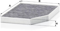 Mann-filter Utastér - Kabin szűrő Mann Filter CUK 30 007 (CUK30007)