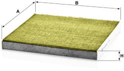 Mann-filter Utastér - Kabin szűrő Mann Filter FP 2544 (FP2544)