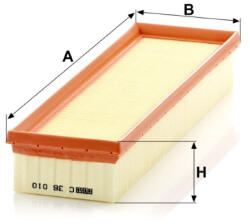 Mann-filter Levegőszűrő Mann Filter C 36 010 (C36010)