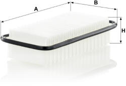 Mann-filter Levegőszűrő Mann Filter C 2513 (C2513)