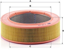 Mann-filter Levegőszűrő Mann Filter C 30 122 (C30122)