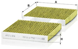 Mann-filter Utastér - Kabin szűrő Mann Filter FP 19 004 (FP19004)