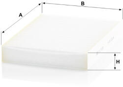 Mann-filter Utastér - Kabin szűrő Mann Filter CU 27 009 (CU27009)