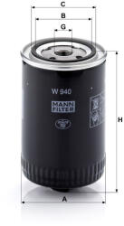 Mann-filter Olajszűrő Mann Filter W 940 (W940)