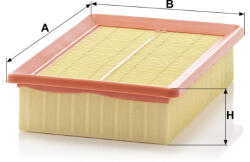 Mann-filter Levegőszűrő Mann Filter C 25 100 (C25100)