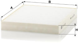 Mann-filter Utastér - Kabin szűrő Mann Filter CU 23 003 (CU23003)
